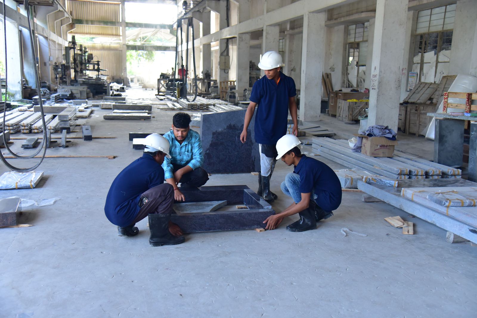 Aryan Granites manufacturing facility