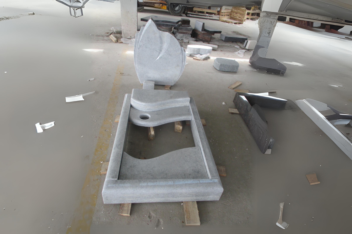 White marble stone